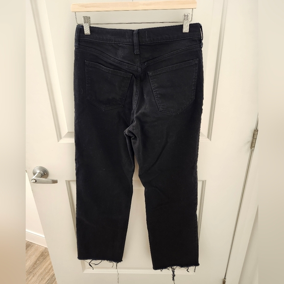 Abercrombie High Rise 90's Relaxed Black Jeans - Picture 4 of 6